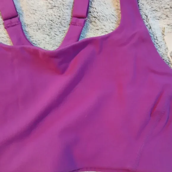 FP Movement X Hatch Never Better Sports Bra SZ S Purple  NWT - Picture 2 of 8